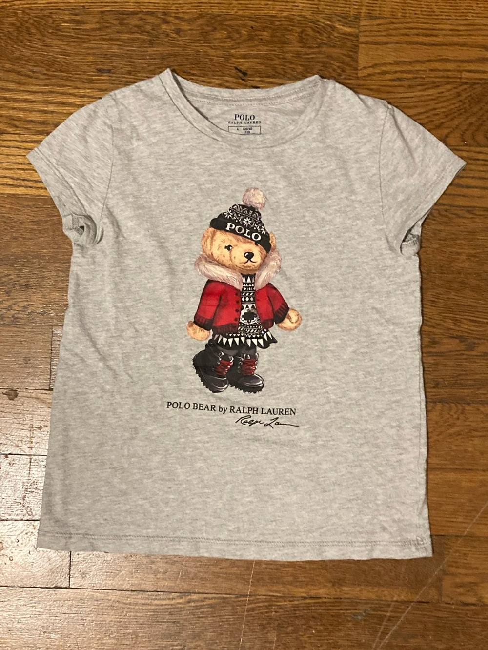 Girls Ralph Lauren POLO Bear tee